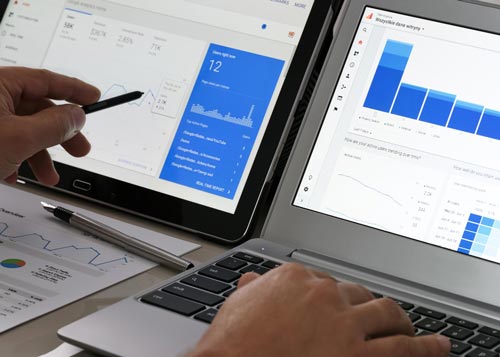 Reporte y estadísticas de visitantes y prospectos desde tu página web.